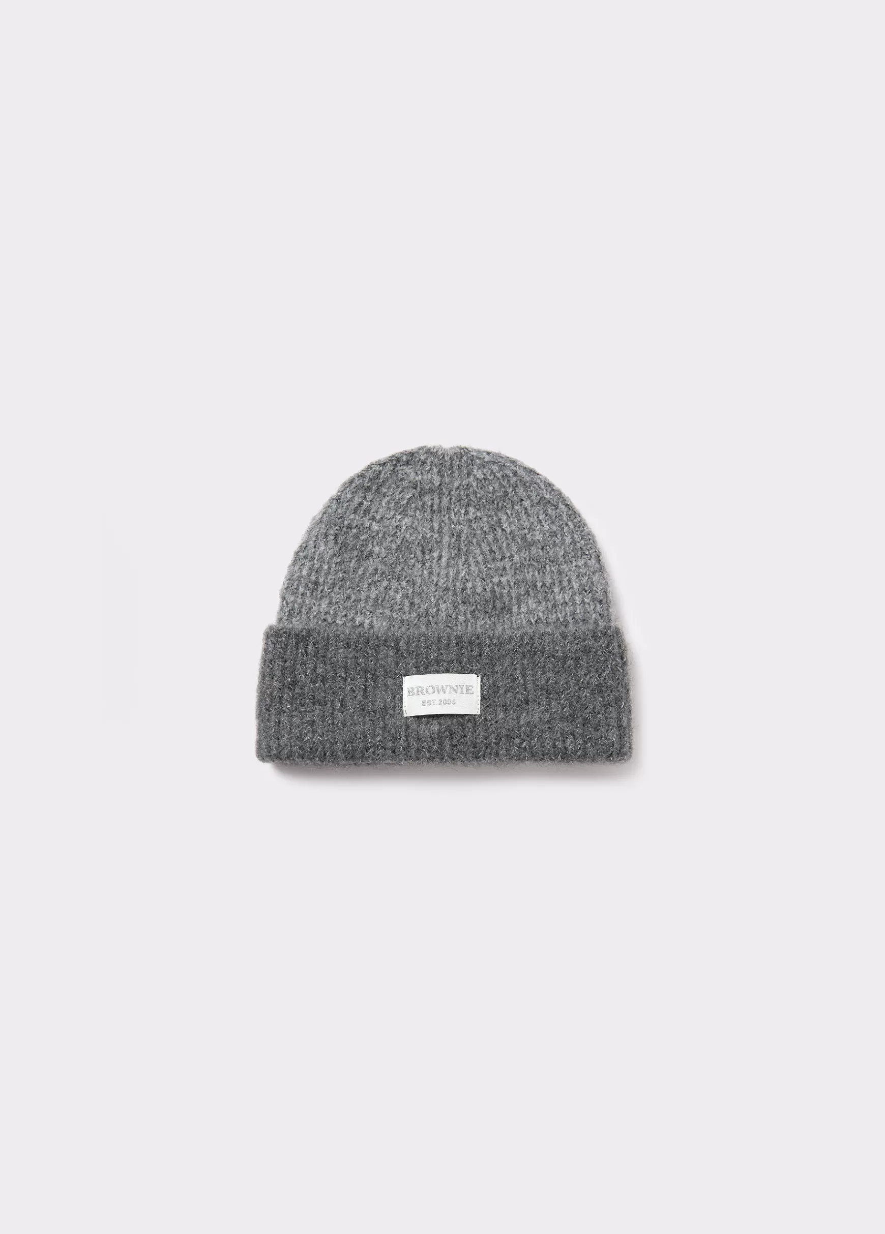 Brownie Gorro bicolor canelado lúrex- Bonés E Gorros